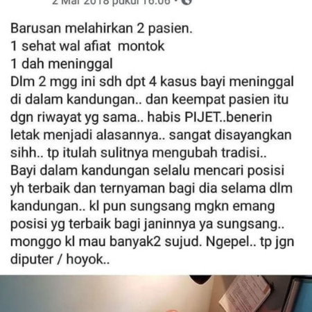 Informasi untuk para bundaaa