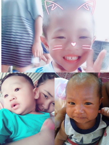 คุฯแม่อายุน้ยกับเจ้าน้อยทั้ง3