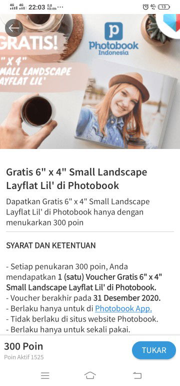 tukar poin photobook