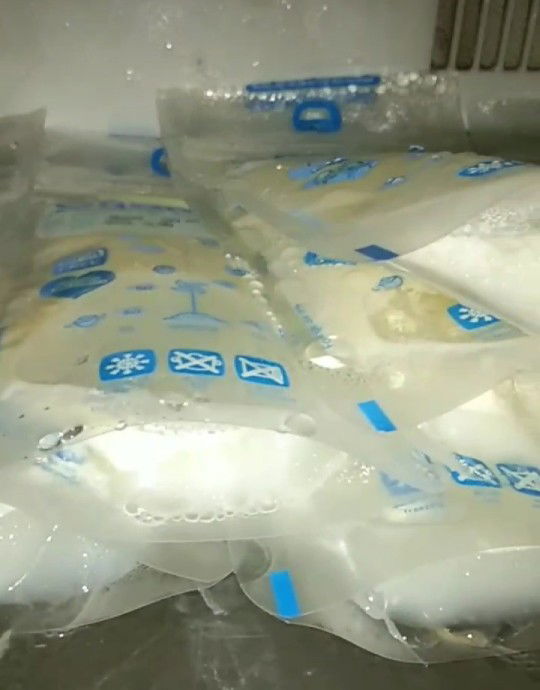 Asi mencair dalam freezer