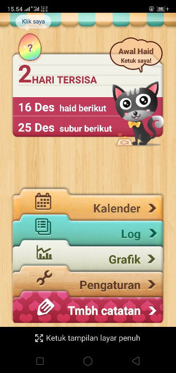 gejala mau haid apa ya