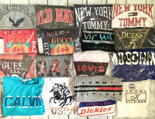 Branded overrun shirts bundle