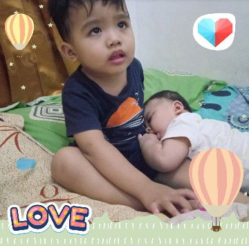 Adem kalo liat anak² sehat ?