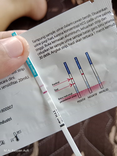 Bun mau nanya apakah ini positif hamil
