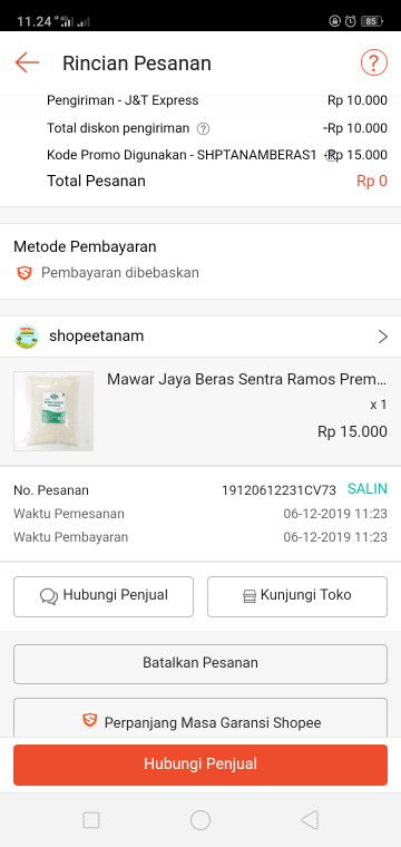 shopee tanam