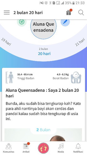 bayi aktif