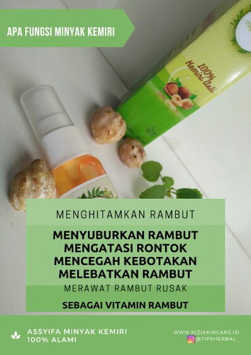 Minyak Kemiri ASSYIFA, atasi keluhan rambutmu ?