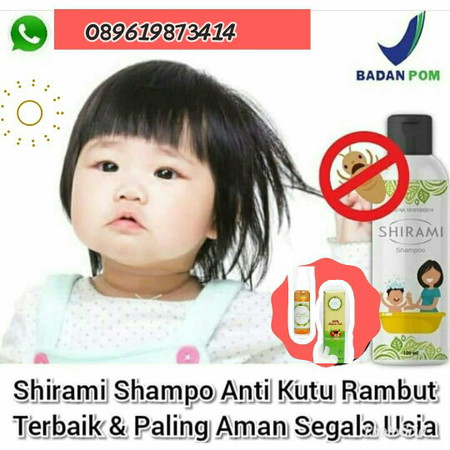 Shirami Shampoo anti-kutu herbal dan aman