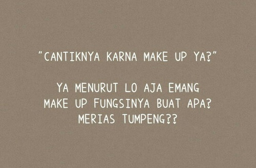 Fungsi Make Up