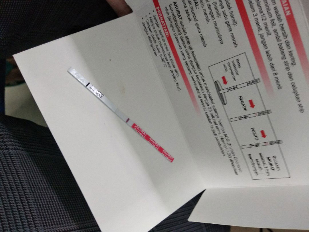 Hamil, tidak, hamil, tidak.. ?