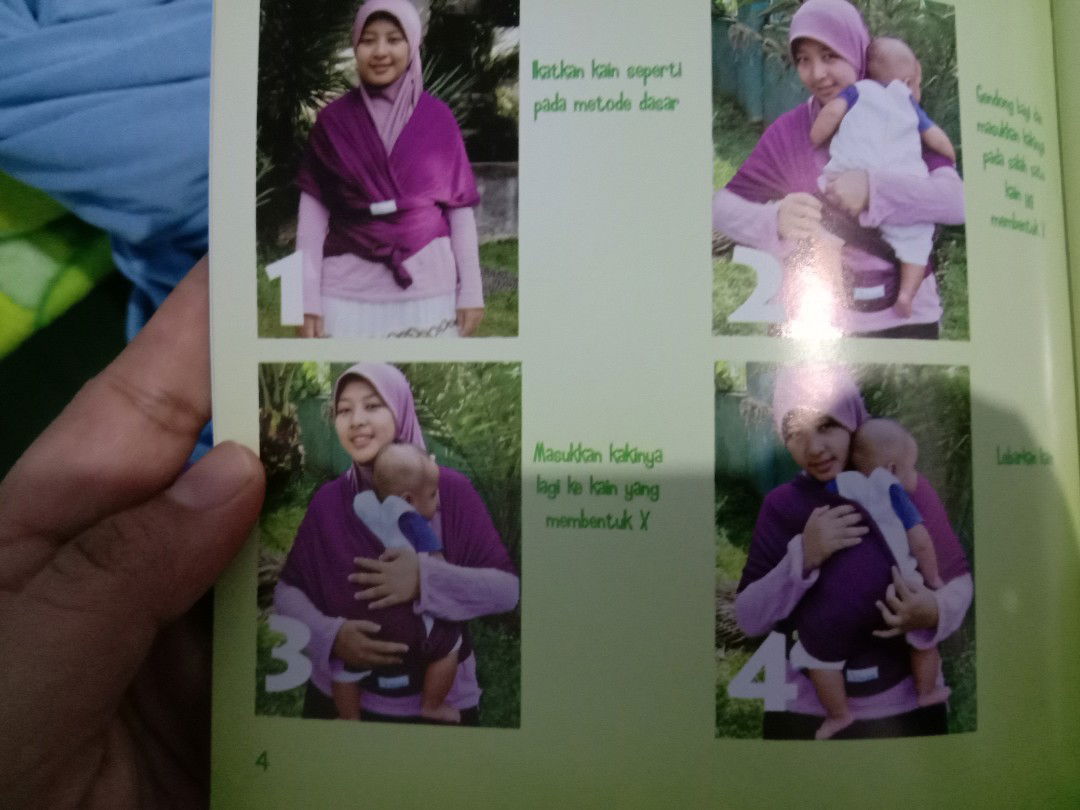 gendongan kangguru bayi 2 bln