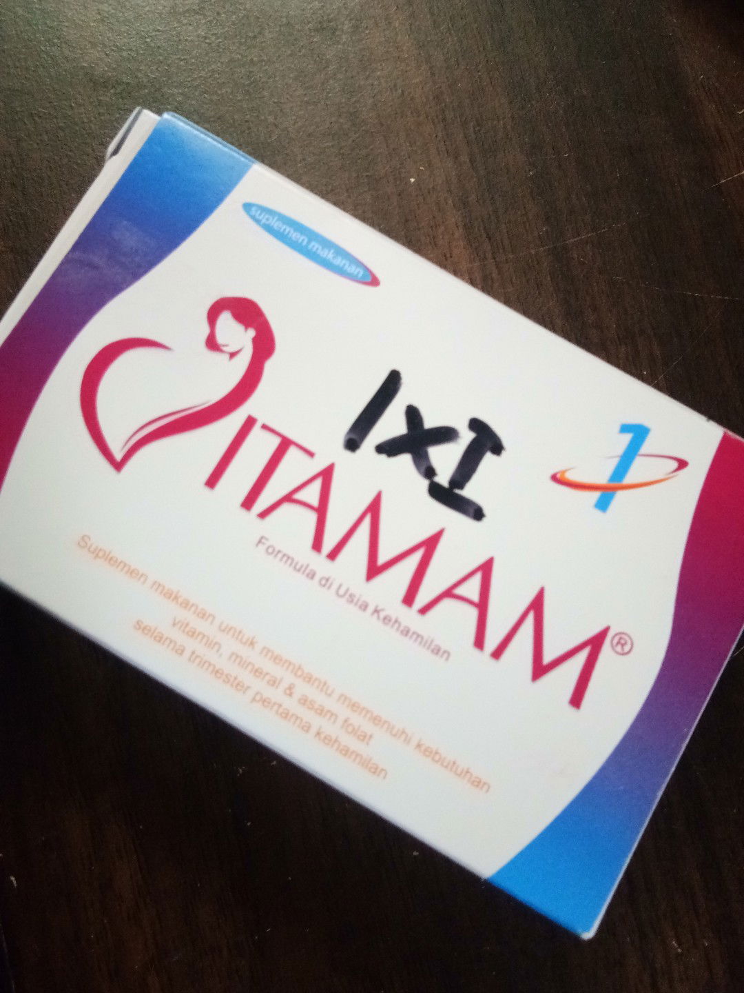 Vitamin hamil. Itamam