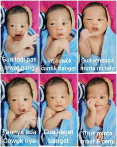 Pose Bayi