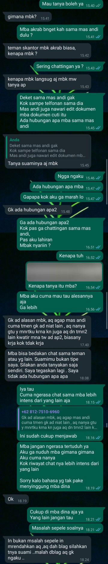 Chat ke temen