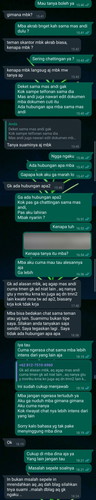 Chat ke temen