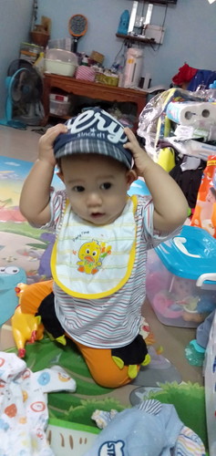 น้องไม่ยอมใส่ป่าวหมวก บ้านไหนมีวิธีแนะนำบ้างคะ