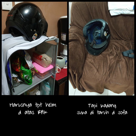 Naruh Barang tidak pada tempatnya..