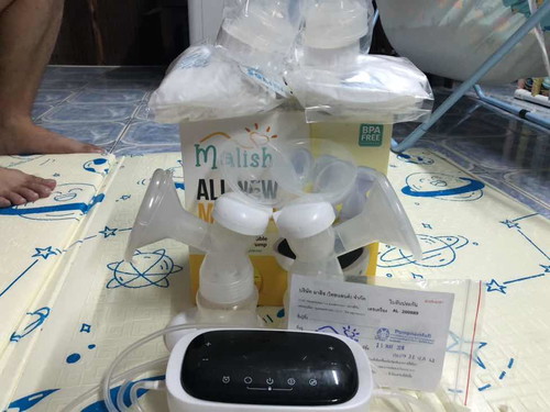 ขายเครื่องปั้มนม Malish มือ2