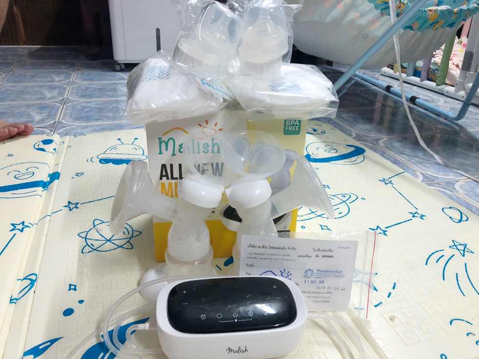 ขายเครื่องปั้มนม Malish มือ 2