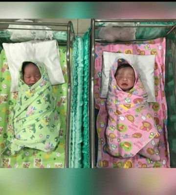 Launching Baby Twin Girls