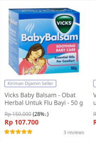 vicks untuk bayi