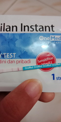 Semoga memang hamil