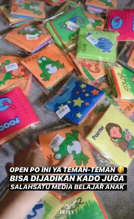 Buku bantal bayi only 35k