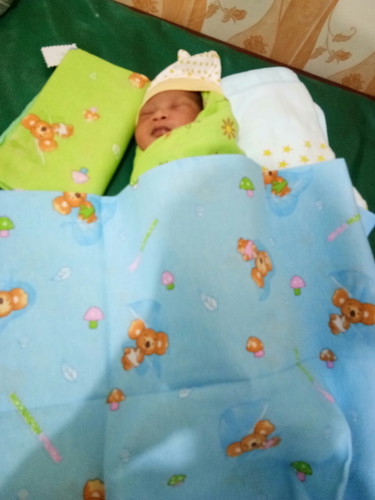 alkhamdulillah udah lahir