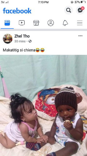 na amaze sa foreigner baby ang baby girl q ?