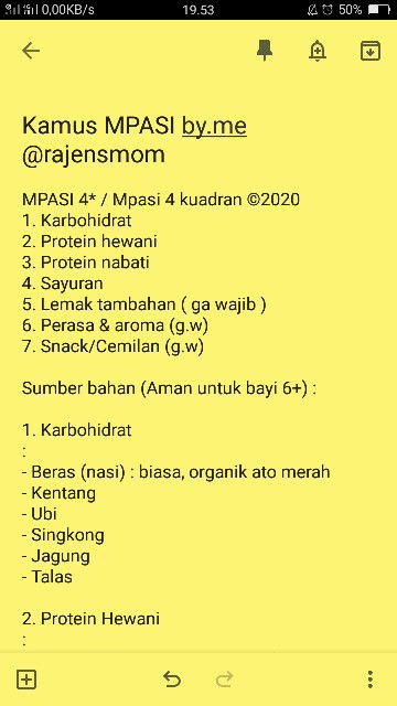 Ujian Mpasi Homemade