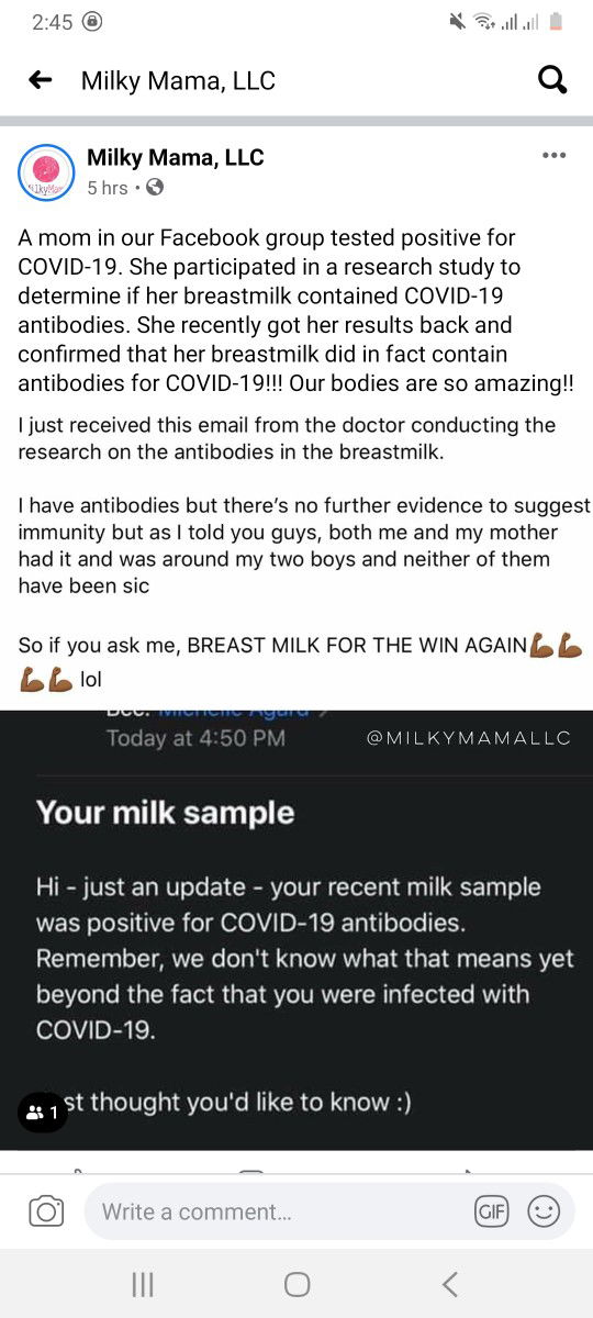Breastmilk for the Win ?❤ (reposting)