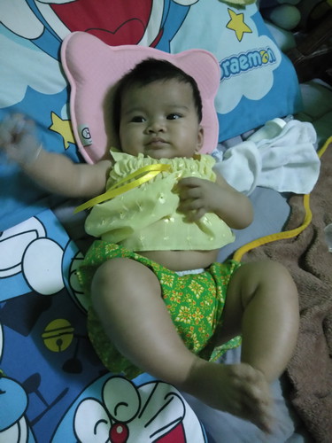 น้องณิชา3เดือน24วันเด็กนมแม่ล้วนค่ะ
