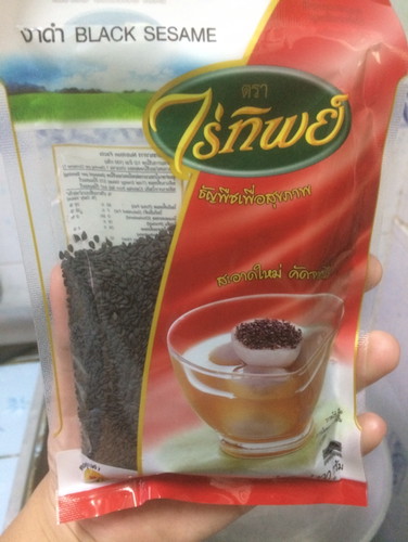 งาดำโรยหน้าอาหารBaby