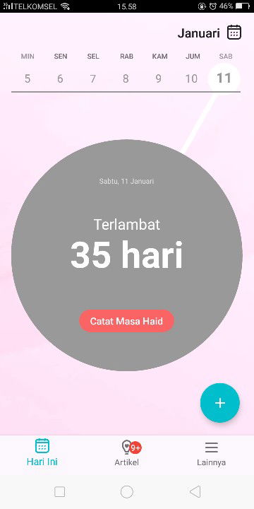 udah telat lama di TP masih negatif