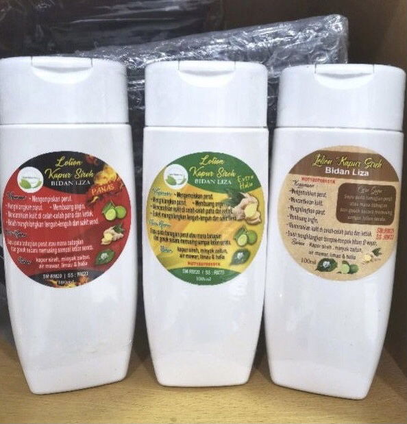 Berpantang: Kapur + Limau