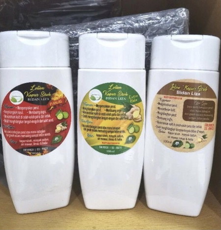 Berpantang: Kapur + Limau