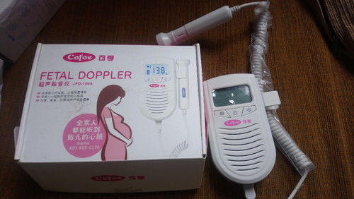 (ขายแล้ว)ส่งต่อ เครื่องฟังเสียงหัวใจ ทารก ส่งฟรี