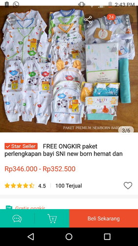 Baju newborn