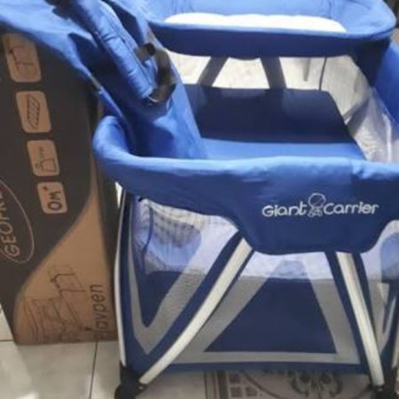 crib for sale giant carrier color blue