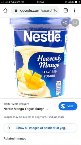 Nestle yogurt