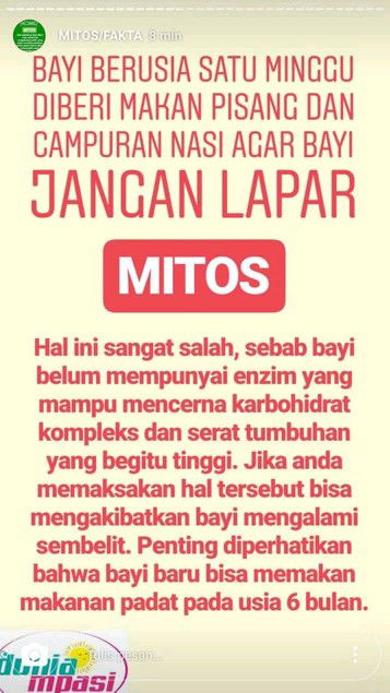 Mitos/fakta seputar baby