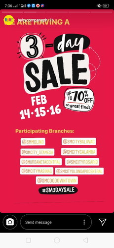 3 days sale baby company
