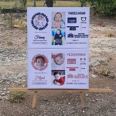 Photocanvas Biodata Baby