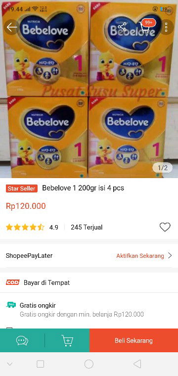 salah beli