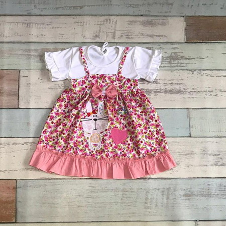 Ready Dress bayi cantik, usia 3-18 bulan