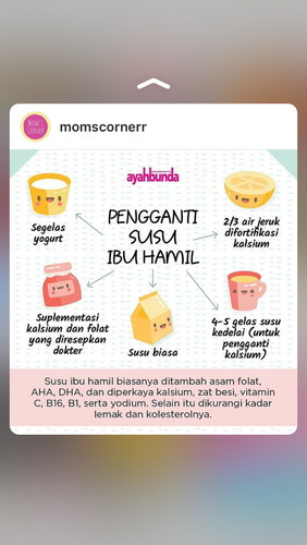 Nih bun pengganti buat yg ga suka susu hamil