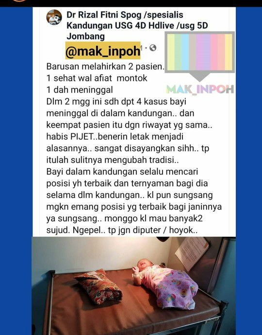 Meninggal Habis Dipijet