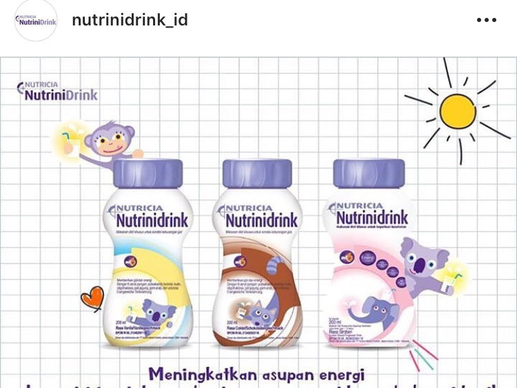 Susu nutrinidrink nutircia