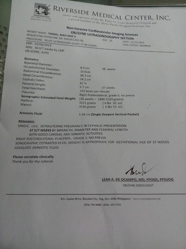 LUMIIT WEIGHT NI BABY