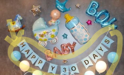 Happy 30 days bunting